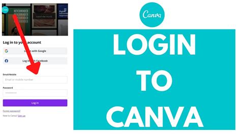 canva sign in.
